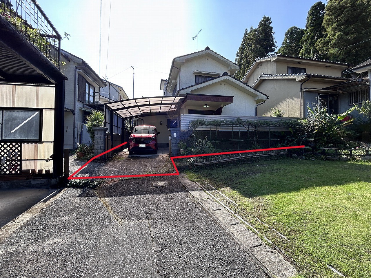 上福元町５４０万円　売地